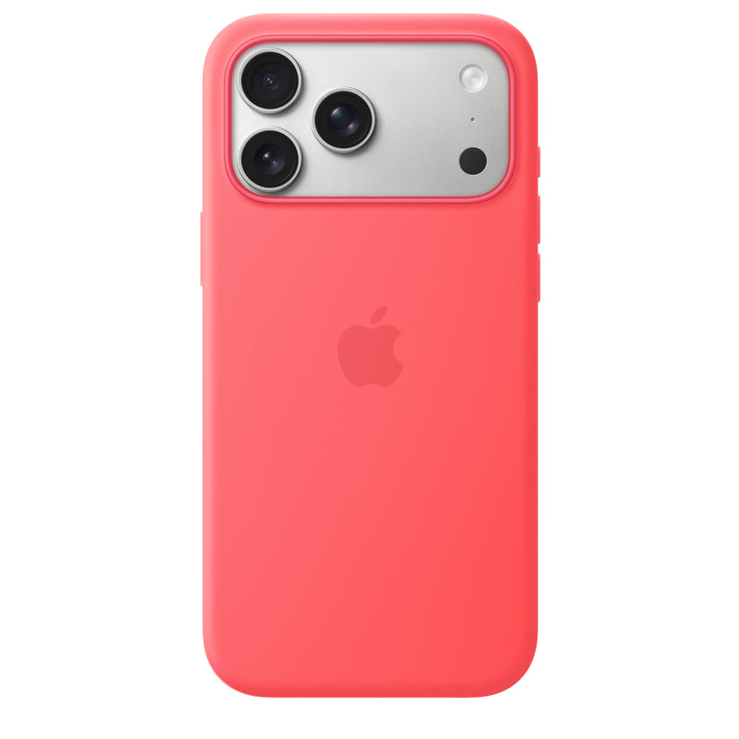 iPhone 17 Pro Max Silicone Case with MagSafe – Bright Guava - iSTYLE.hu