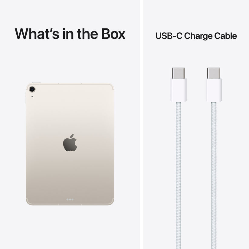 11-inch iPad Air Wi-Fi + Cellular 256GB - Starlight (M4) - iSTYLE.hu