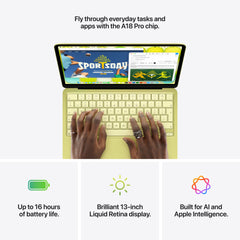 13 hüvelykes MacBook Neo: Apple A18 Pro chip with 6 magos CPU és 5 magos GPU, Magic Keyboard Touch ID-val – nemzetközi angol, 512GB SSD - indigó CTO (Copy) - iSTYLE.hu