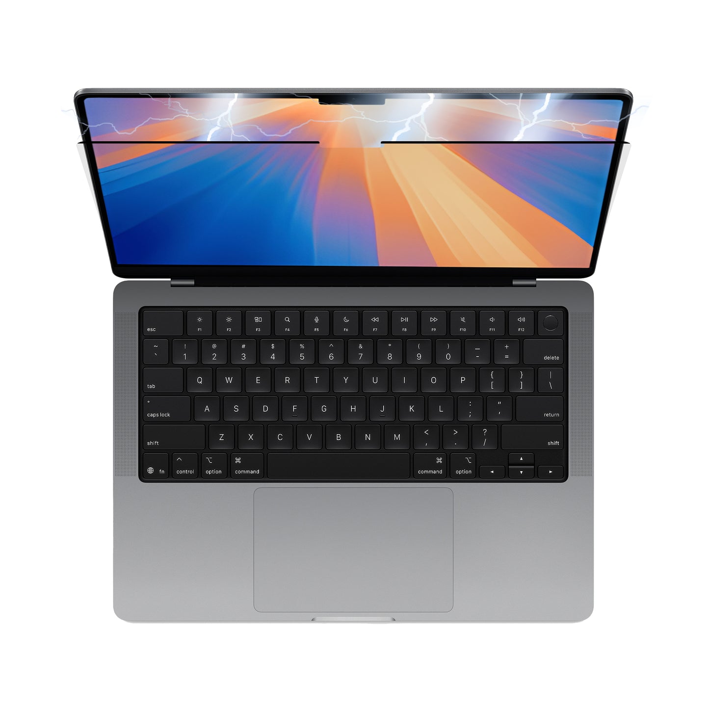 JCPal EasyOn mágneses betekintésgátló képernyővédő - MacBook Pro14" (M1, 2021/M2-M3, 2023/M4, 2024)