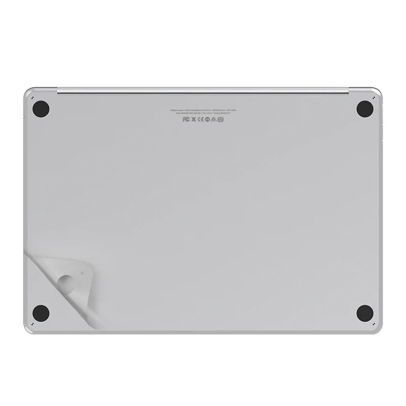 JCPal MacGuard kettő az egyben védőfólia szett (ezüst, fedlap + hátlap) MacBook Air 13" (M2/M3/M4)