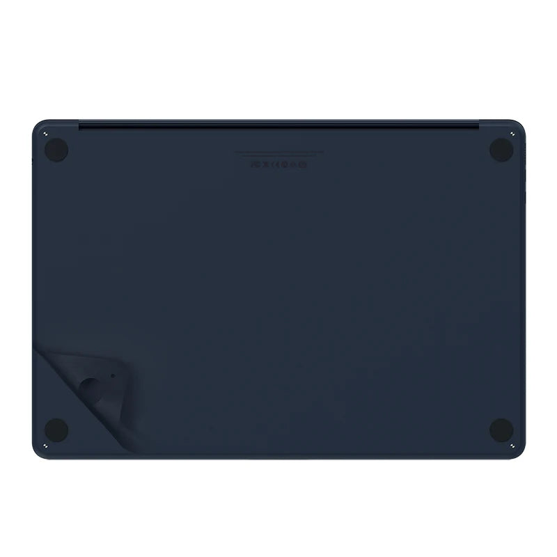 JCPal MacGuard kettő az egyben védőfólia szett (éjfekete, fedlap + hátlap) MacBook Air 15" (M2/M3/M4)