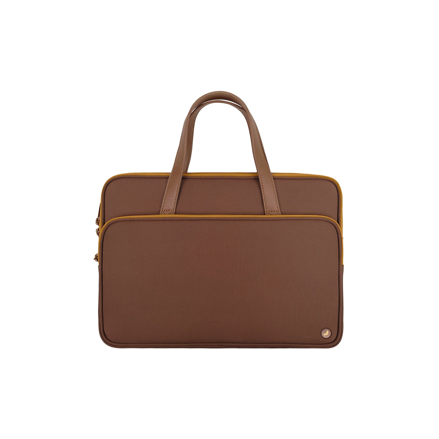 JCPal Milan briefcase Sleeve for 13/14-inch, Sepia Brown