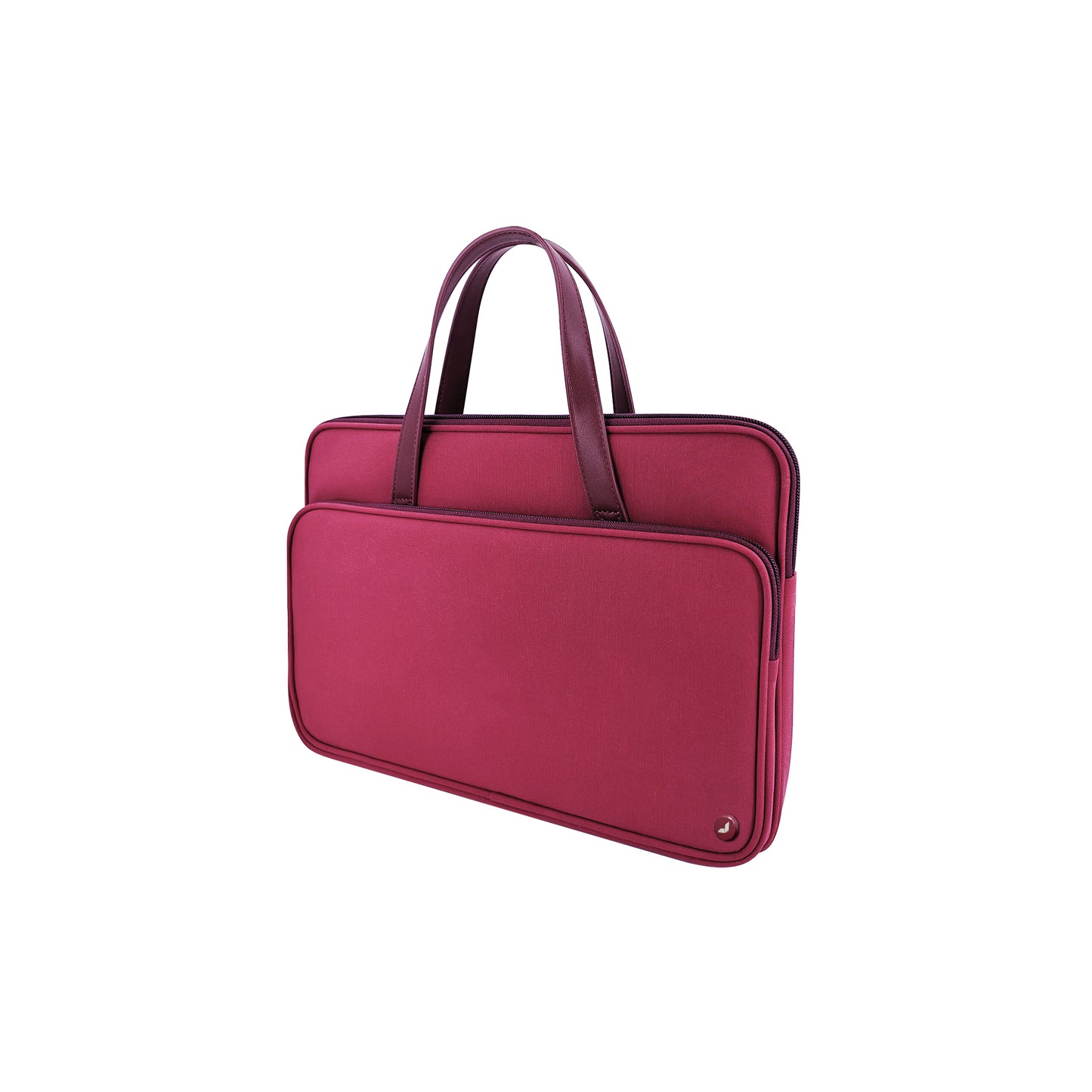 JCPal Milan briefcase Sleeve for 13/14-inch, Ruby Red
