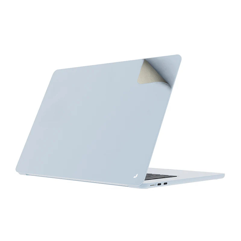 JCPal MacGuard kettő az egyben védőfólia szett (égkék, fedlap + hátlap) MacBook Air 15" (M2/M3/M4)