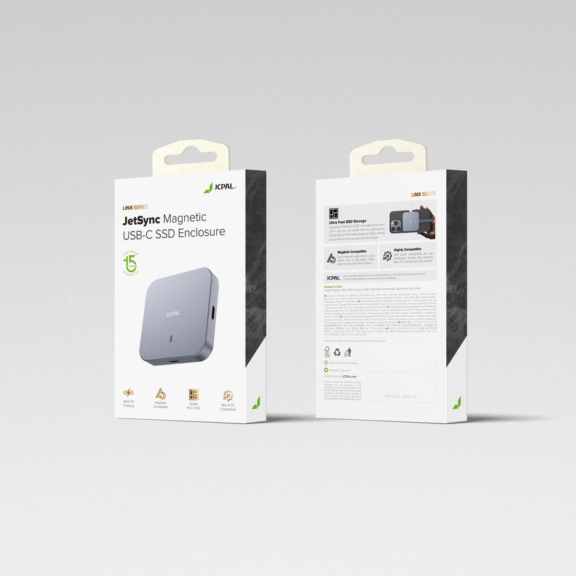 JetSync mágneses USB-C SSD ház (512 GB-os SSD-vel) - iSTYLE.hu
