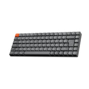 Keychron K3 Max Bluetooth / Vezeték nélküli / USB alacsony profilú Gateron mechanikus 2.0 brown switch billentyűzet (Magyar kiosztás) - fekete-szürke