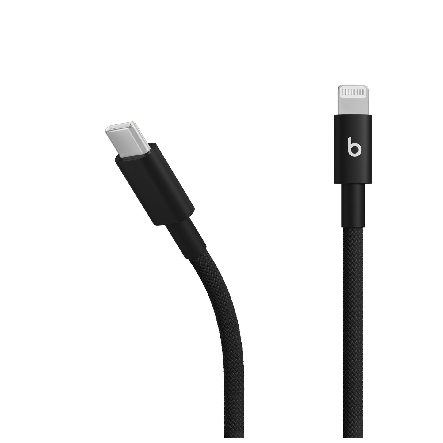 Beats USB-C — Lightning szőtt borítású kábel (1,5 m) — fotonfekete