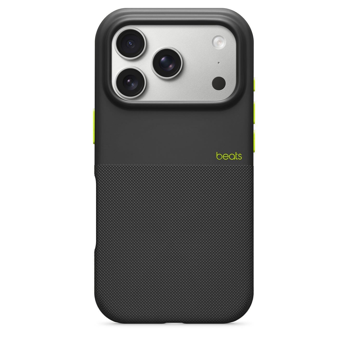 Beats iPhone 17 Pro Rugged Case with MagSafe and Camera Control – Everest Black
