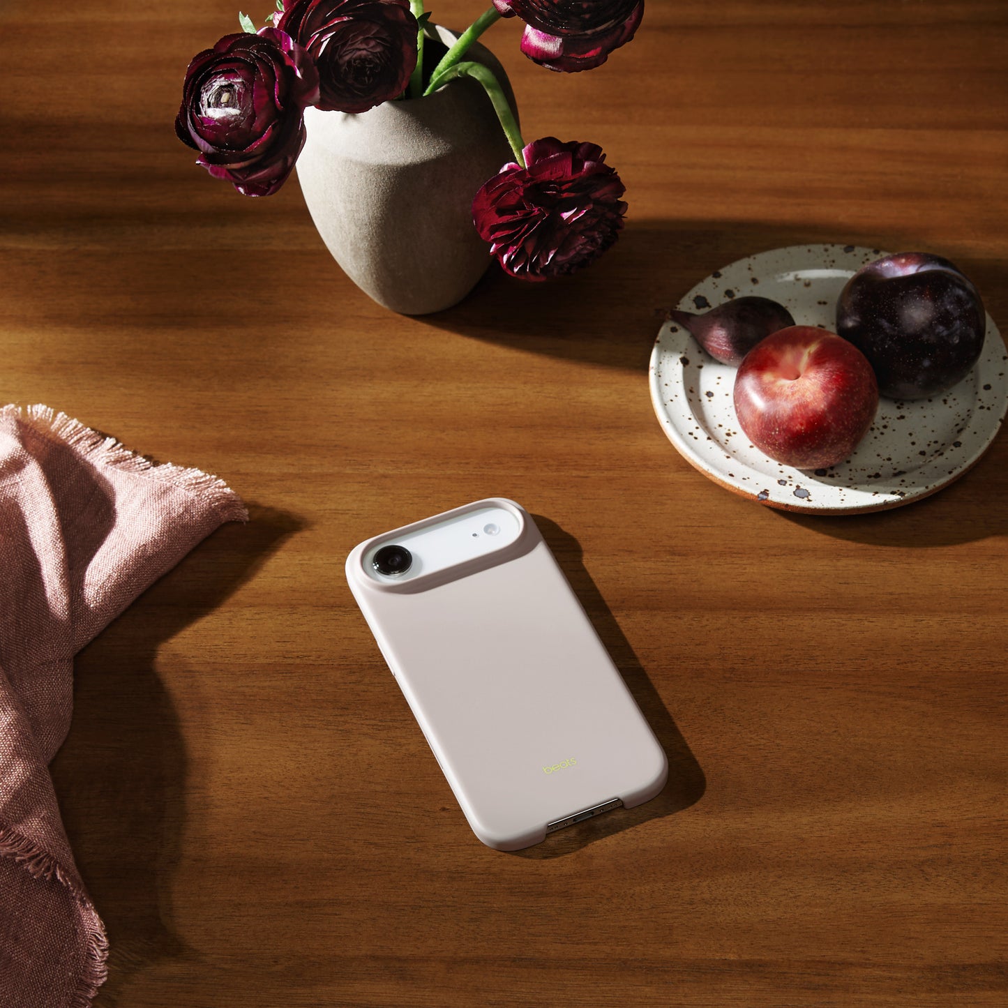Beats iPhone Air Case with MagSafe and Camera Control — Lime Stone