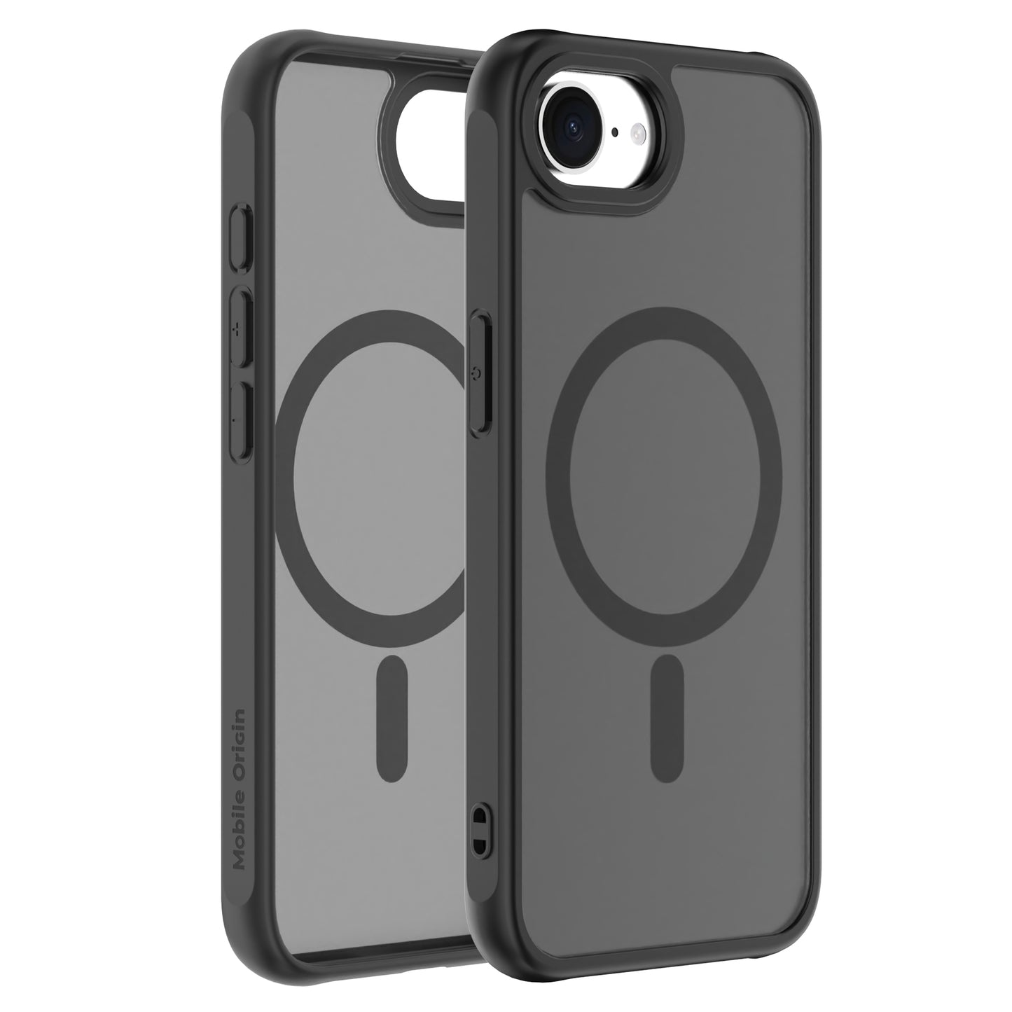 Mobile Origin Hybrid MagSafe tok, matt fekete - iPhone 16e