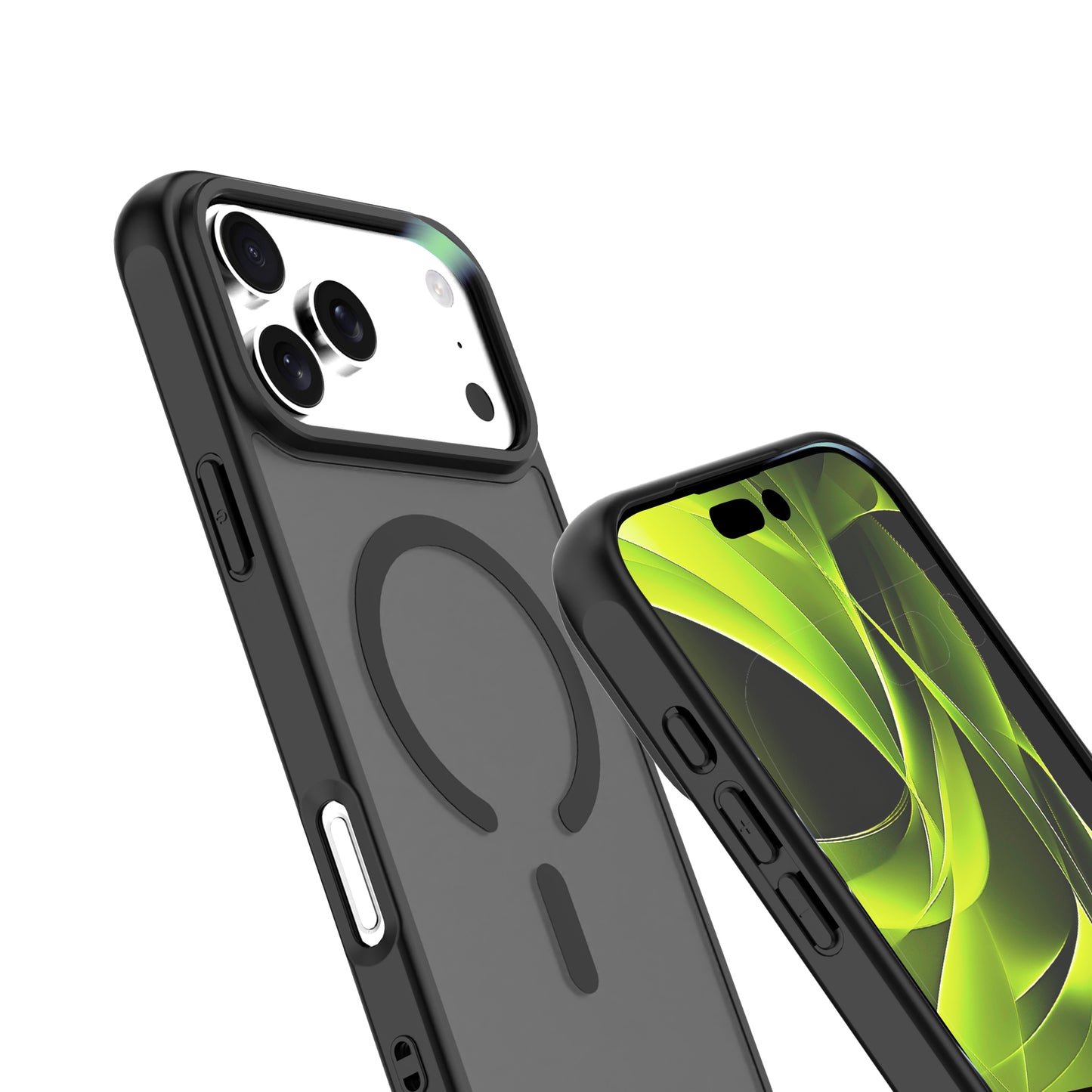 Mobile Origin Hybrid MagSafe tok, matt fekete - iPhone 17 Pro Max