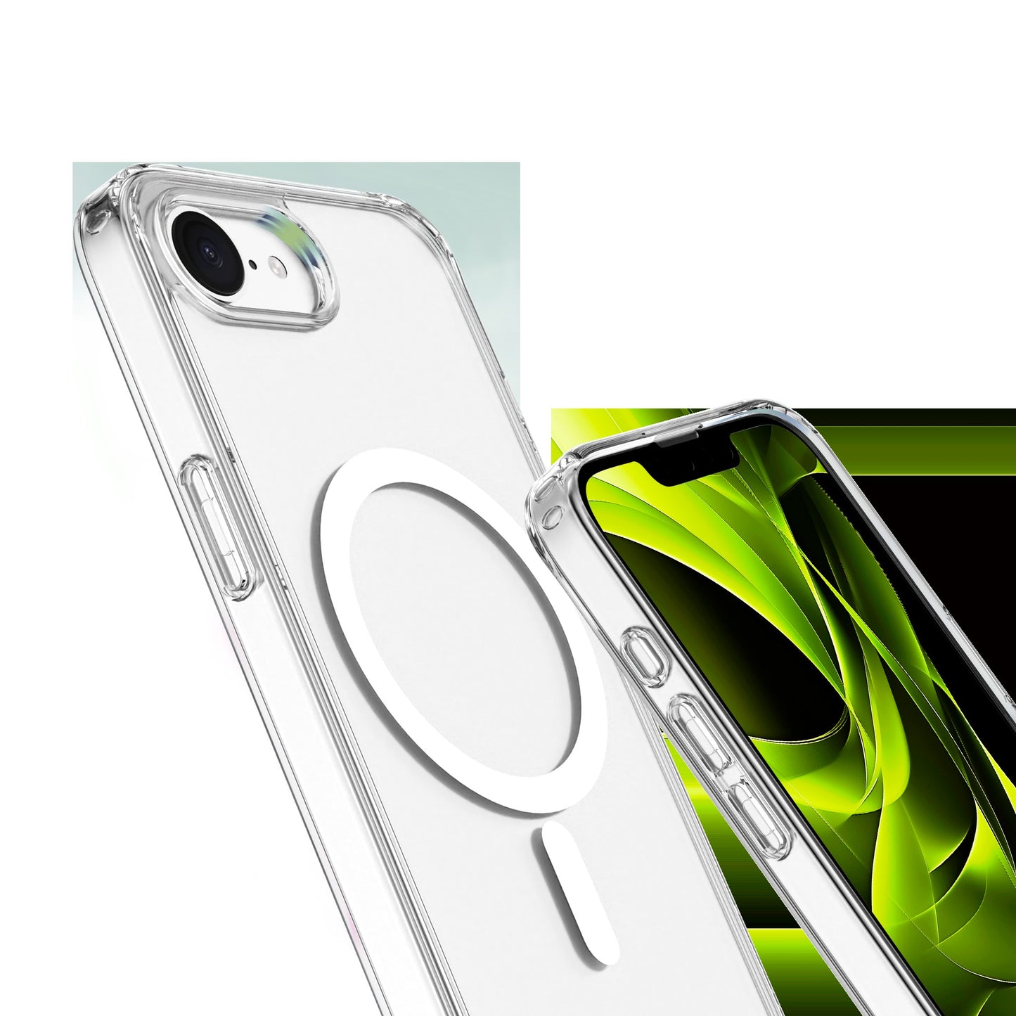 Mobile Origin Hybrid MagSafe tok, átlátszó - iPhone 16e