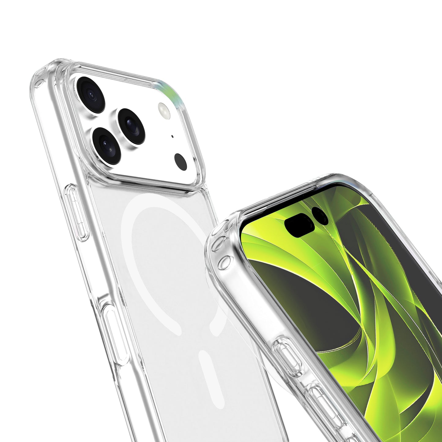 Mobile Origin Hybrid MagSafe tok, átlátszó - iPhone 17 Pro Max