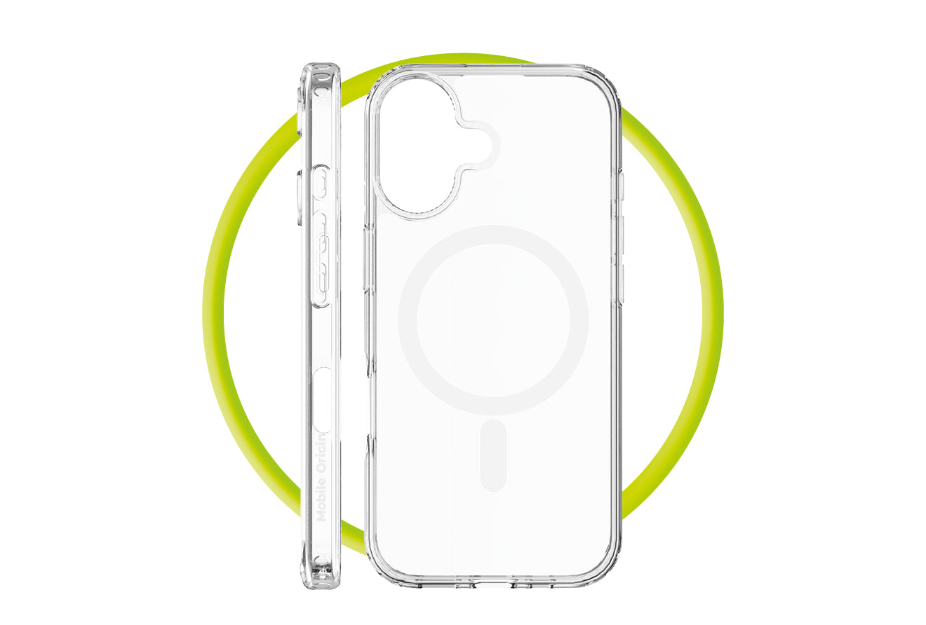 Mobile Origin Hybrid MagSafe tok, átlátszó - iPhone 17