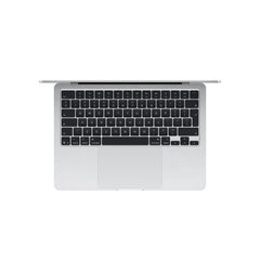 13 hüvelykes MacBook Air: Apple M5 chip 10 magos CPU-val és 10 magos GPU-val, 1TB SSD, 16GB RAM, Háttér-világítású Magic Keyboard Touch ID-val, 70 wattos USB‑C adapterrel – nemzetközi angol - ezüst CTO
