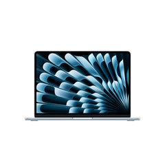13 hüvelykes MacBook Air: Apple M5 chip 10 magos CPU-val és 10 magos GPU-val, 4TB SSD, 16GB RAM, Háttér-világítású Magic Keyboard Touch ID-val, 35 wattos, kétportos USB‑C adapterrel – nemzetközi angol - égkék CTO