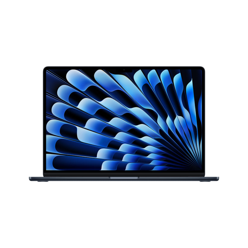 15 hüvelykes MacBook Air: Apple M5 chip 10 magos CPU-val és 10 magos GPU-val, 4TB SSD, 32GB RAM, Háttér-világítású Magic Keyboard Touch ID‑val, 35 wattos, kétportos USB‑C adapterrel – magyar - éjfekete CTO