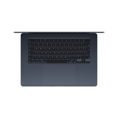 15 hüvelykes MacBook Air: Apple M5 chip 10 magos CPU-val és 10 magos GPU-val, 16GB, 512GB SSD - éjfekete