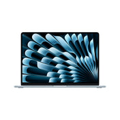 15 hüvelykes MacBook Air: Apple M5 chip 10 magos CPU-val és 10 magos GPU-val, 2TB SSD, 24GB RAM, Háttér-világítású Magic Keyboard Touch ID‑val, 70 wattos adapterrel – magyar - égkék CTO
