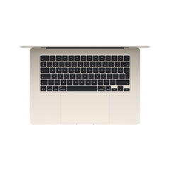 15 hüvelykes MacBook Air: Apple M5 chip 10 magos CPU-val és 10 magos GPU-val, 16GB, 1TB SSD - csillagfény