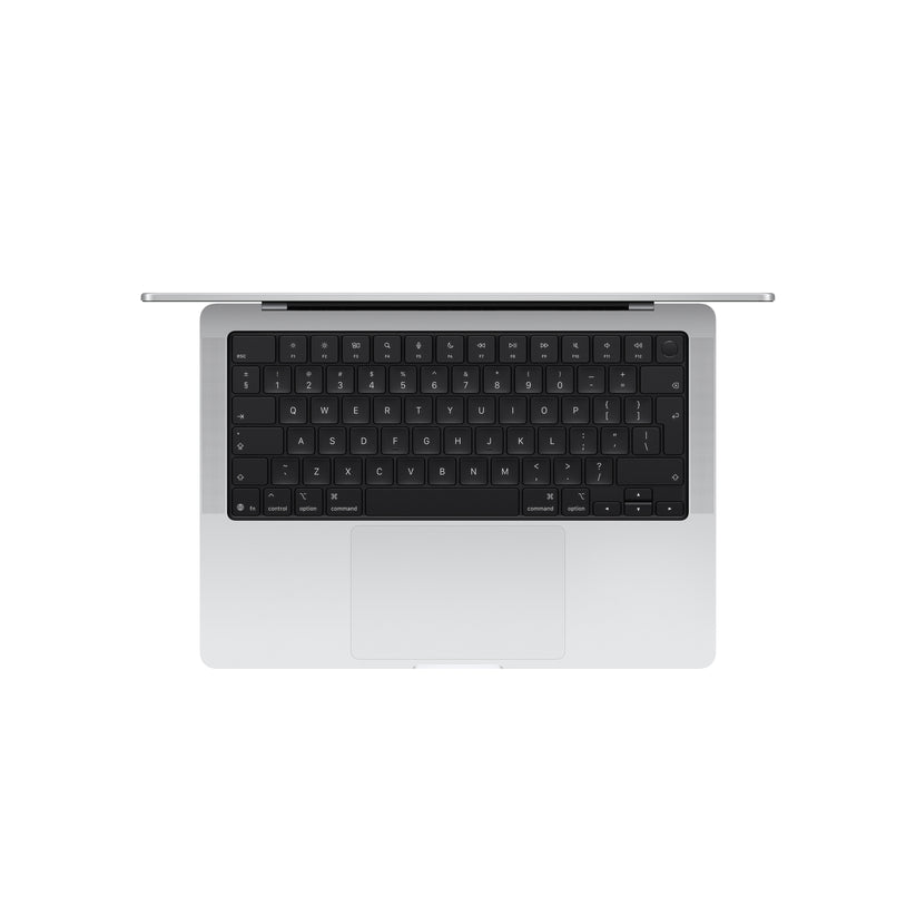 14 hüvelykes MacBook Pro: Apple M5 Pro chip 15 magos CPU-val és 16 magos GPU-val, 24GB, 2TB SSD - ezüst