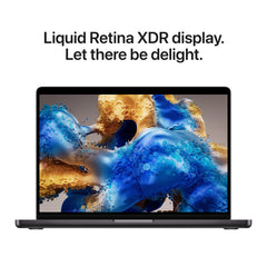 14 hüvelykes MacBook Pro: Apple M5 Max chip 18 magos CPU-val és 40 magos GPU-val, 2TB SSD, 128GB RAM, Háttér-világítású Magic Keyboard Touch ID‑val – nemzetközi angol - asztrofekete CTO - iSTYLE.hu