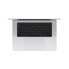 16 hüvelykes MacBook Pro: Apple M5 Pro chip 18 magos CPU-val és 20 magos GPU-val, 4TB SSD, 24GB RAM, Háttér-világítású Magic Keyboard Touch ID‑val – nemzetközi angol - ezüst CTO