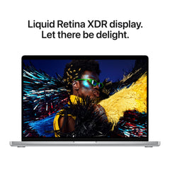 16 hüvelykes MacBook Pro: Apple M5 Pro chip 18 magos CPU-val és 20 magos GPU-val, 4TB SSD, 64GB RAM, Háttér-világítású Magic Keyboard Touch ID‑val – nemzetközi angol - ezüst CTO