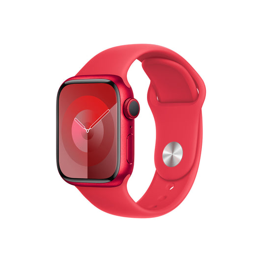 Apple Watch Series 9 GPS – 41 mm-es (PRODUCT)RED alumíniumtok, (PRODUCT)RED sportszíj - M/L - iSTYLE HU