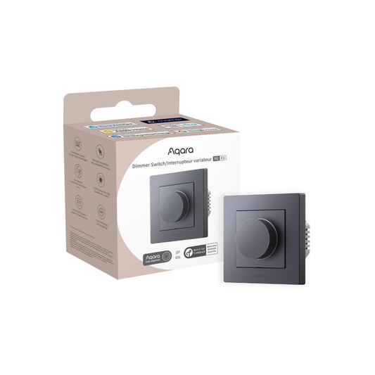 AQARA H2 Dimmer fényerőszabályzós Zigbee + Thread okos villanykapcsoló, szürke - iSTYLE HU