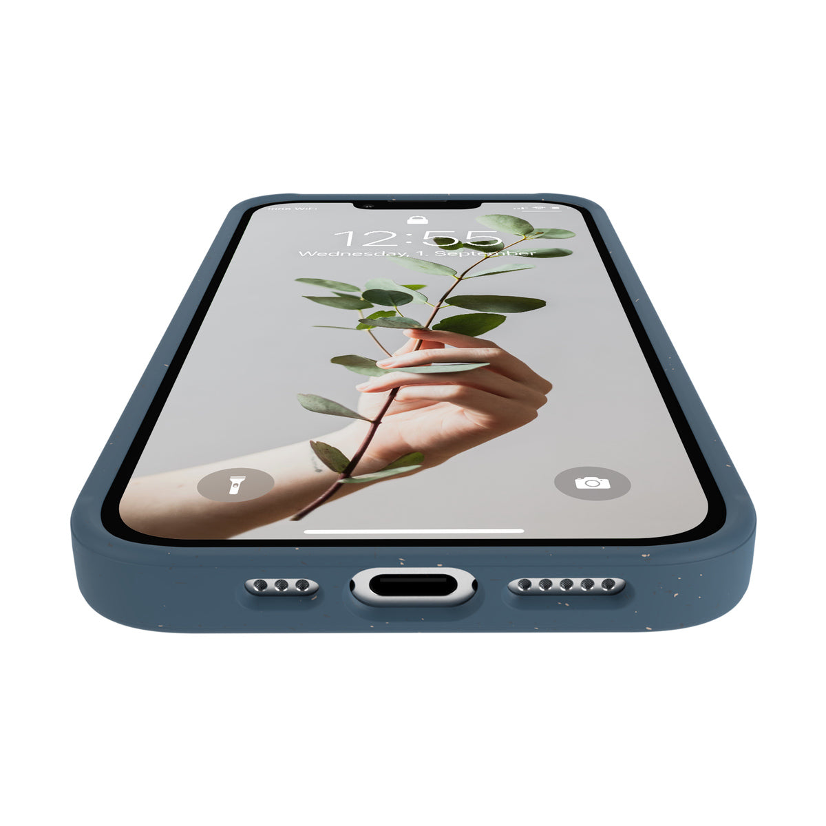 Woodcessories – Bio iPhone 13 Pro tok - Mély tengerészkék - iSTYLE HU