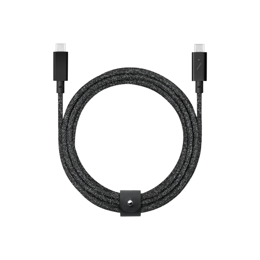 Native Union – Fonott USB-C kábel (2.4m) - fekete - iSTYLE HU