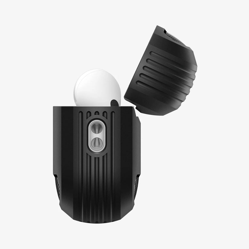 SPIGEN - Rugged Armor szilikon tok AirPods Pro 3-hoz - fekete - iSTYLE.hu