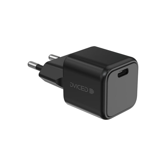 Dviced – Hálózati töltő 30W GaN - 1 db USB-C + USB-C to USB-C kábel 1,25 m - fekete - iSTYLE HU