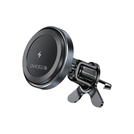 Dviced – Mágneses vezeték nélküli töltő MagSafe autós tartó, 15W - fekete - iSTYLE HU