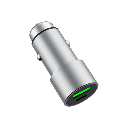 Dviced – Autós töltő 48W - 1xUSB-C + 1xUSB-A - metal - iSTYLE HU