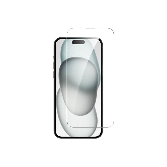 Dviced – iPhone 15 Plus képernyővédő üvegfólia, fényes (0.3 mm, 9H) + applikátor - iSTYLE HU