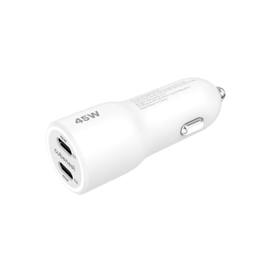 CubeNest – E2C0 - 45W-os autóstöltő - fehér - iSTYLE HU