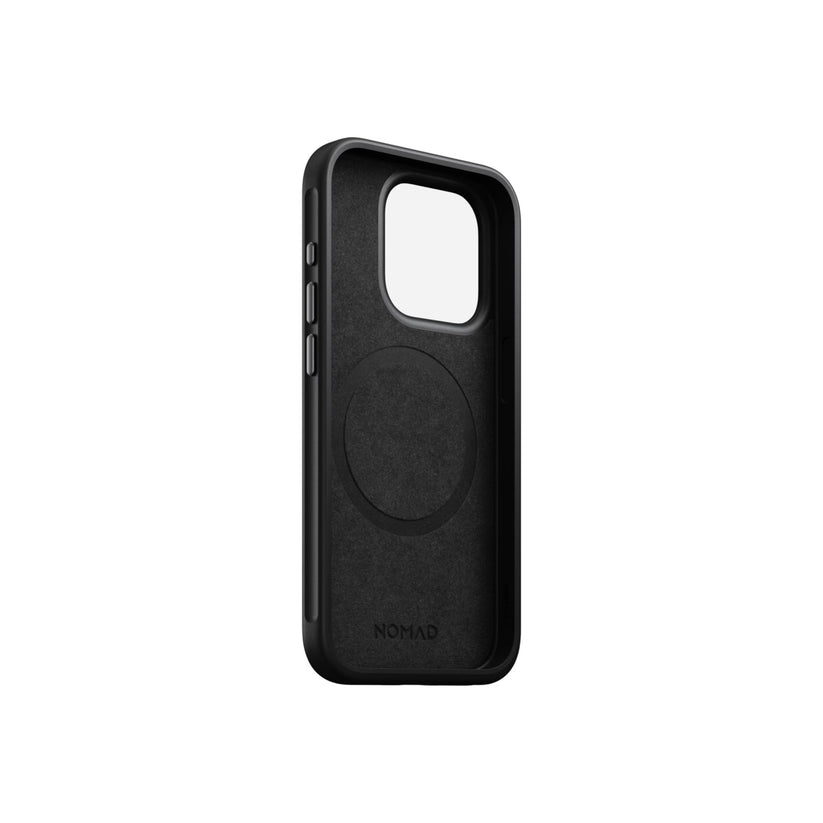 Nomad – Modern Leather Bőrtok iPhone 15 Pro, MagSafe - fekete - iSTYLE HU