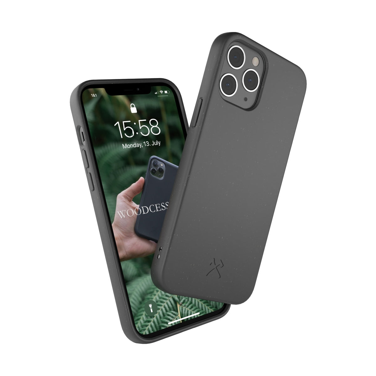 Woodcessories – Bio iPhone 12 Pro Max tok - fekete - iSTYLE HU