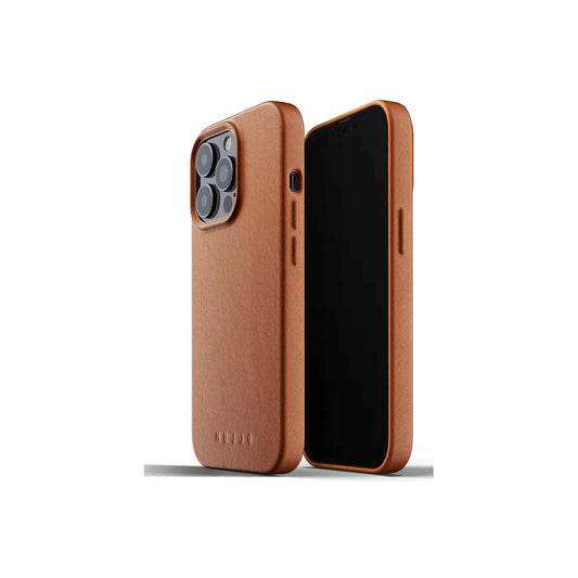 Mujjo – iPhone 13 Pro bőr tok - barna - iSTYLE HU