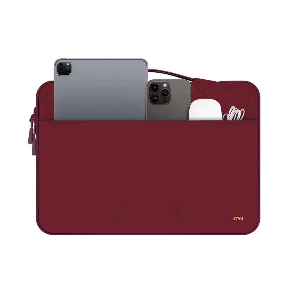 JCPal Professional tok 13/14 hüvelykes laptopokhoz - rubinvörös