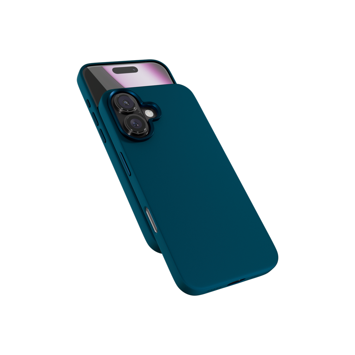 Epico – Mag+ Pro szilikon tok iPhone 16 Plus-hoz - benzinkék - iSTYLE HU