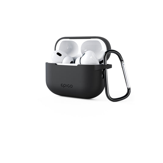 EPICO – Outdoor ütésálló AirPods Pro 2 szilikon tok - fekete - iSTYLE HU