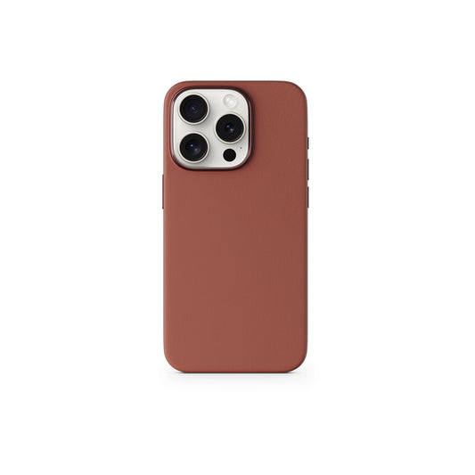 Epico – MagSafe iPhone 15 Pro Max tok (bőr) - barna - iSTYLE HU