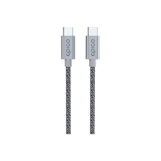 EPICO – Braided kábel USB-C to USB-C (1.2m) - asztroszürke - iSTYLE HU
