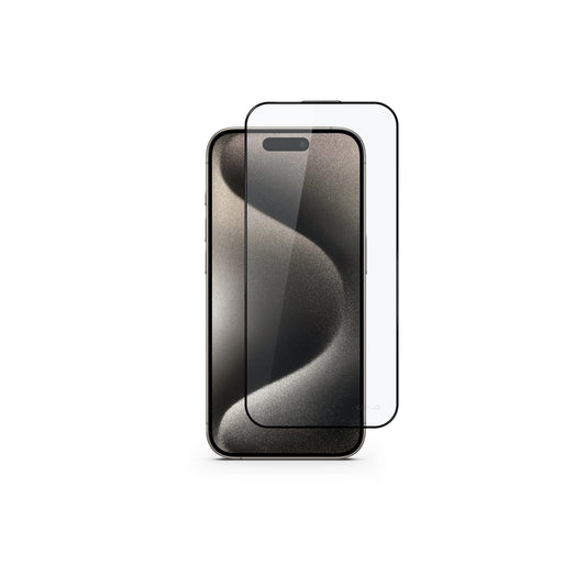 EPICO – Sapphire Edge To Edge védőüveg iPhone 15 Plus számára - felhelyezést segítő kerettel - iSTYLE HU