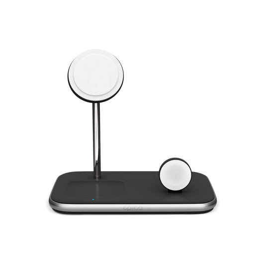 EPICO – 3 az 1-ben mágneses vezeték nélküli töltő – fekete - iSTYLE HU