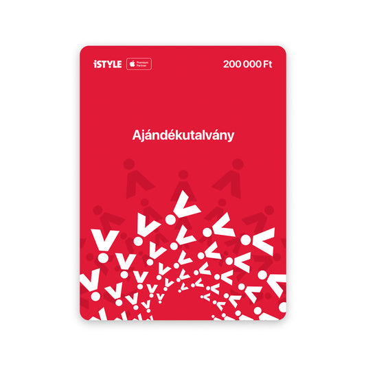 Ajándékutalvány 200 000 Ft értékben (digitális) - iSTYLE HU